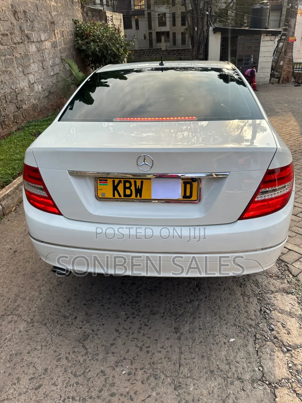 Mercedes-Benz C200 2008 White