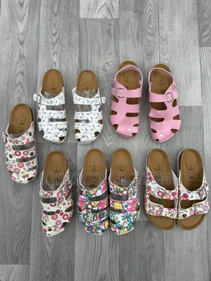 Ladies Multicolored Birkenstock Sandals