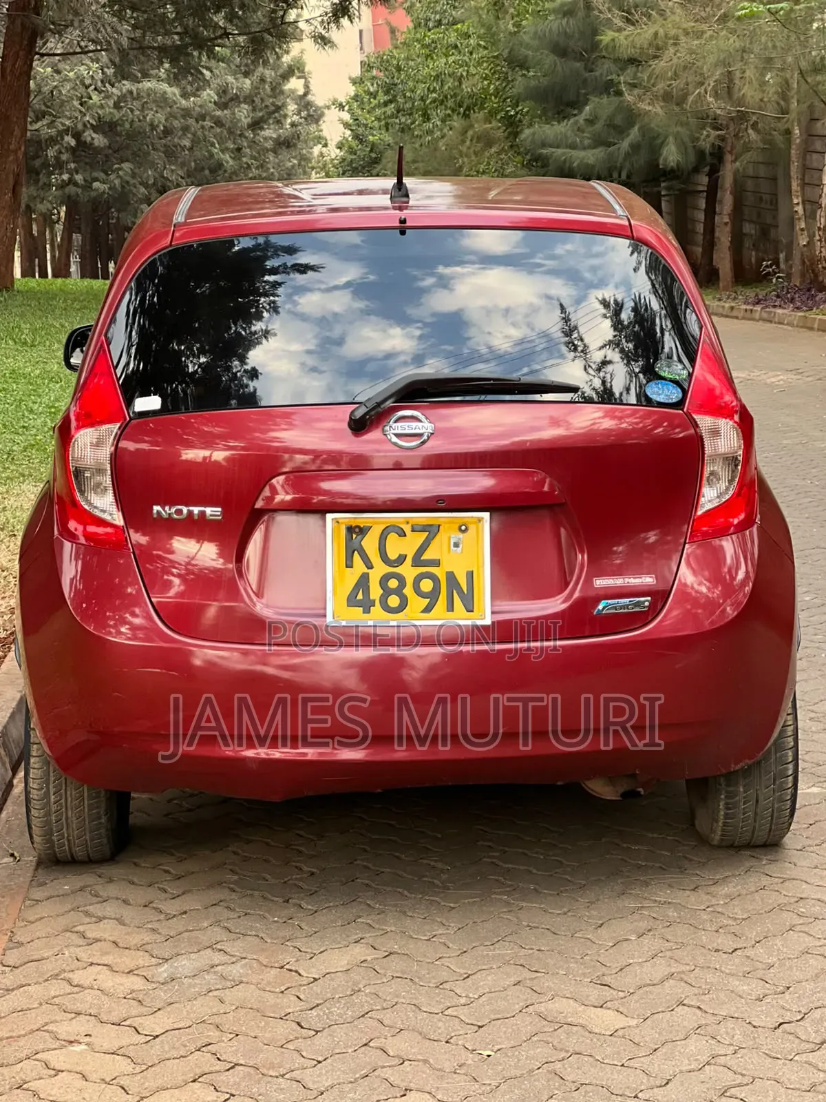 Nissan Note 2013 Red