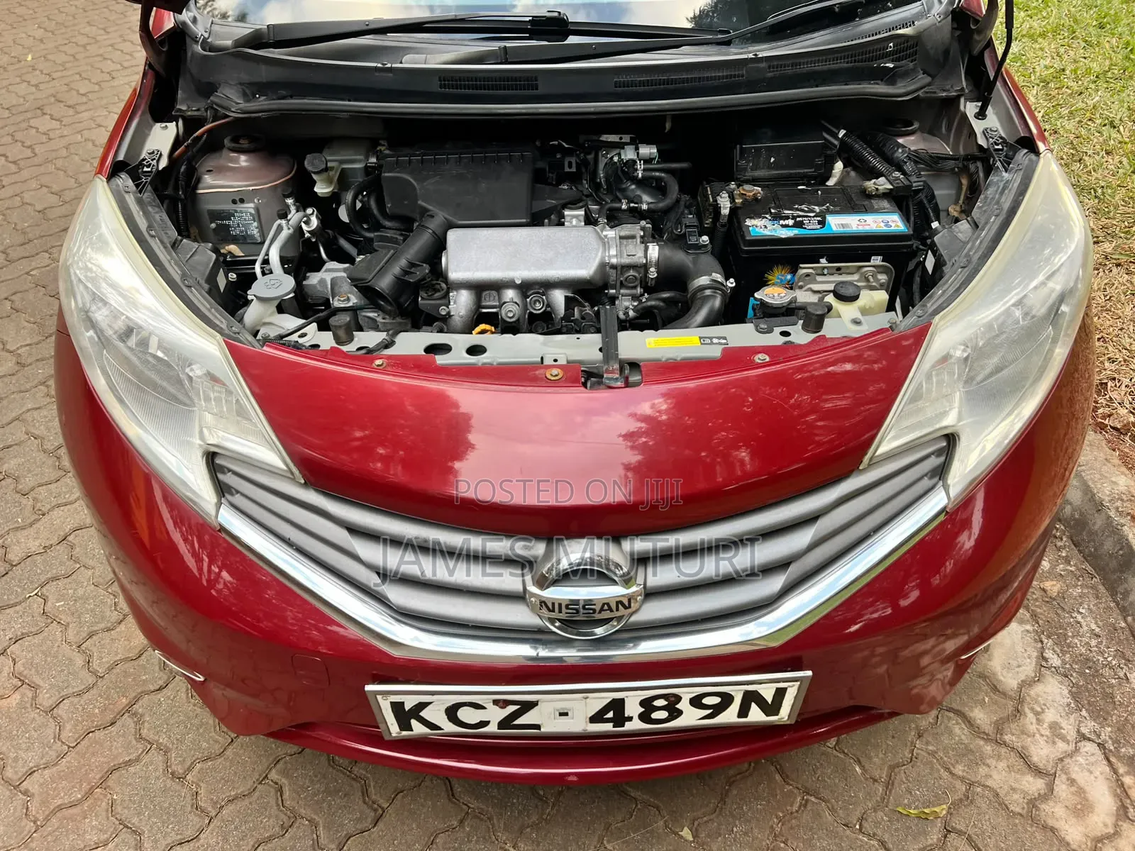Nissan Note 2013 Red