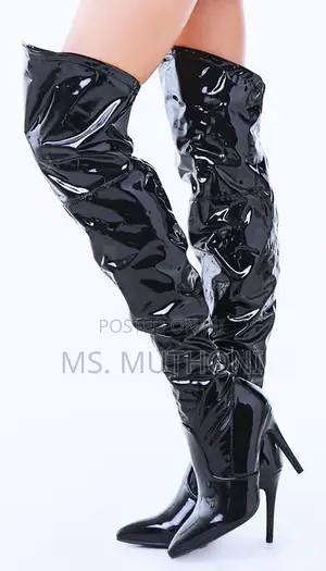 High Fashion Ruched Over-the-Knee Stilettos Boots
