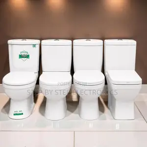 Soft Close Seat Premium White Ceramic Close Coupled Toilet Suite