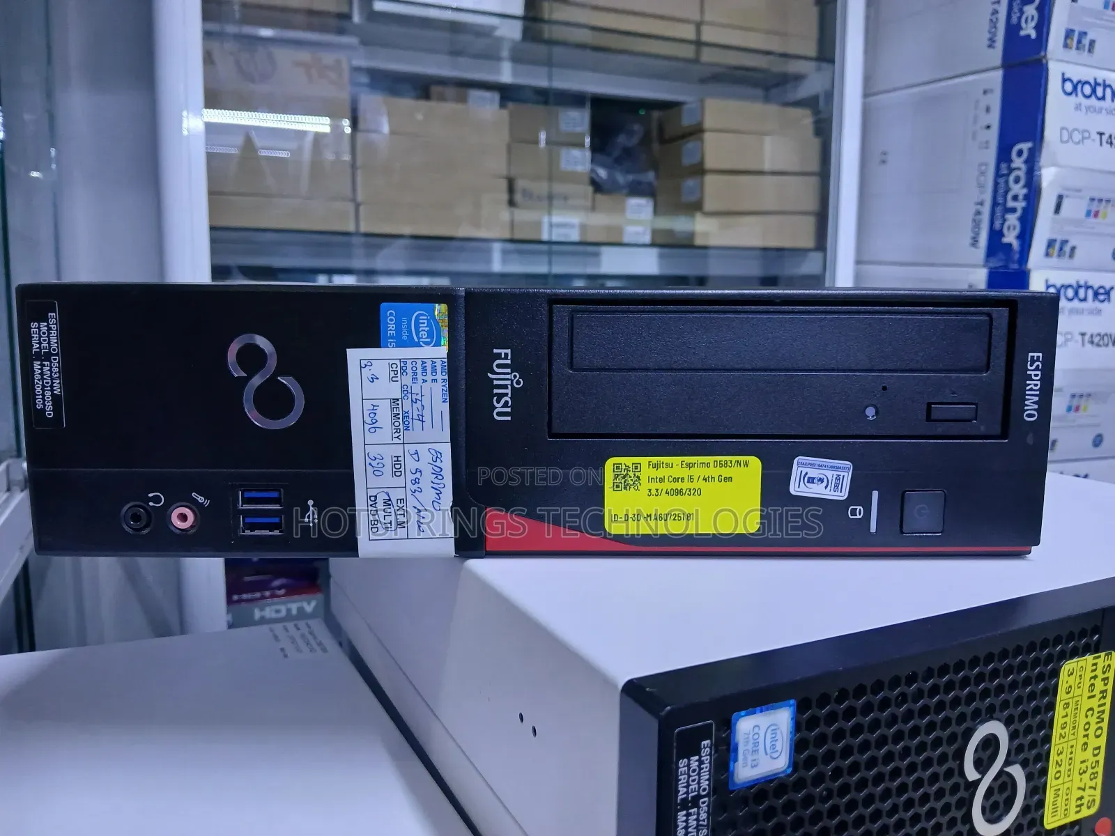 Desktop Computer Fujitsu 4GB Intel Core i5 HDD 320GB