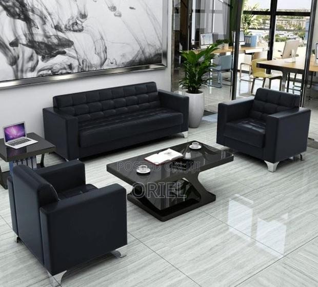 Office Sofa : 5-Seater Leather Executive Sofa - thumbnail 13