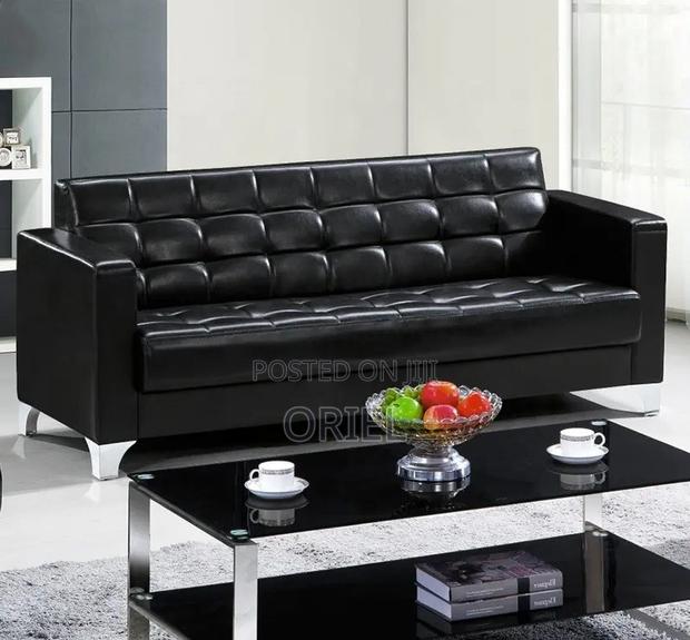 Office Sofa : 5-Seater Leather Executive Sofa - thumbnail 16