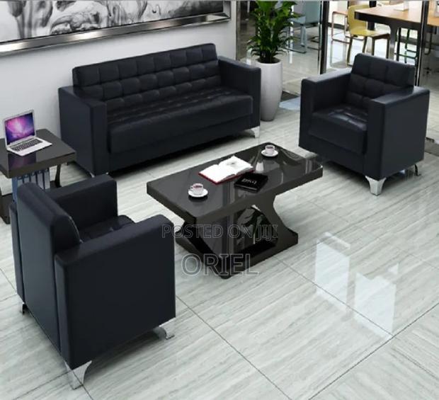 Office Sofa : 5-Seater Leather Executive Sofa - thumbnail 19