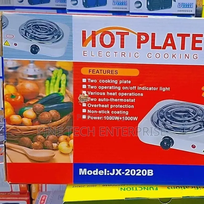 Double Coil Electric Hotplate