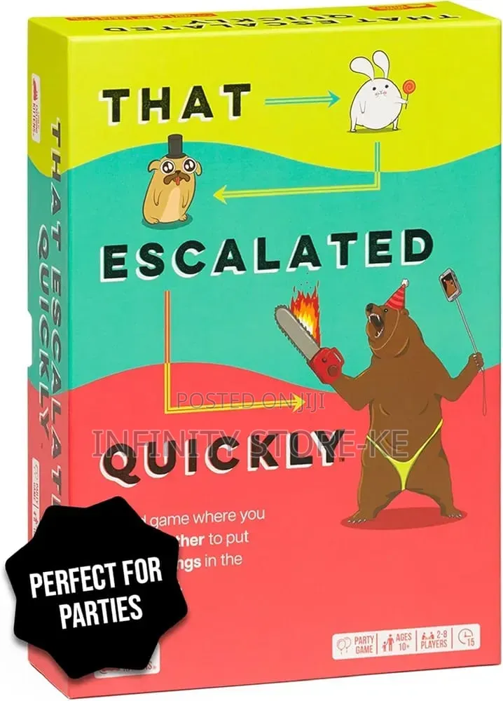 That Escalated Quickly -Party Game