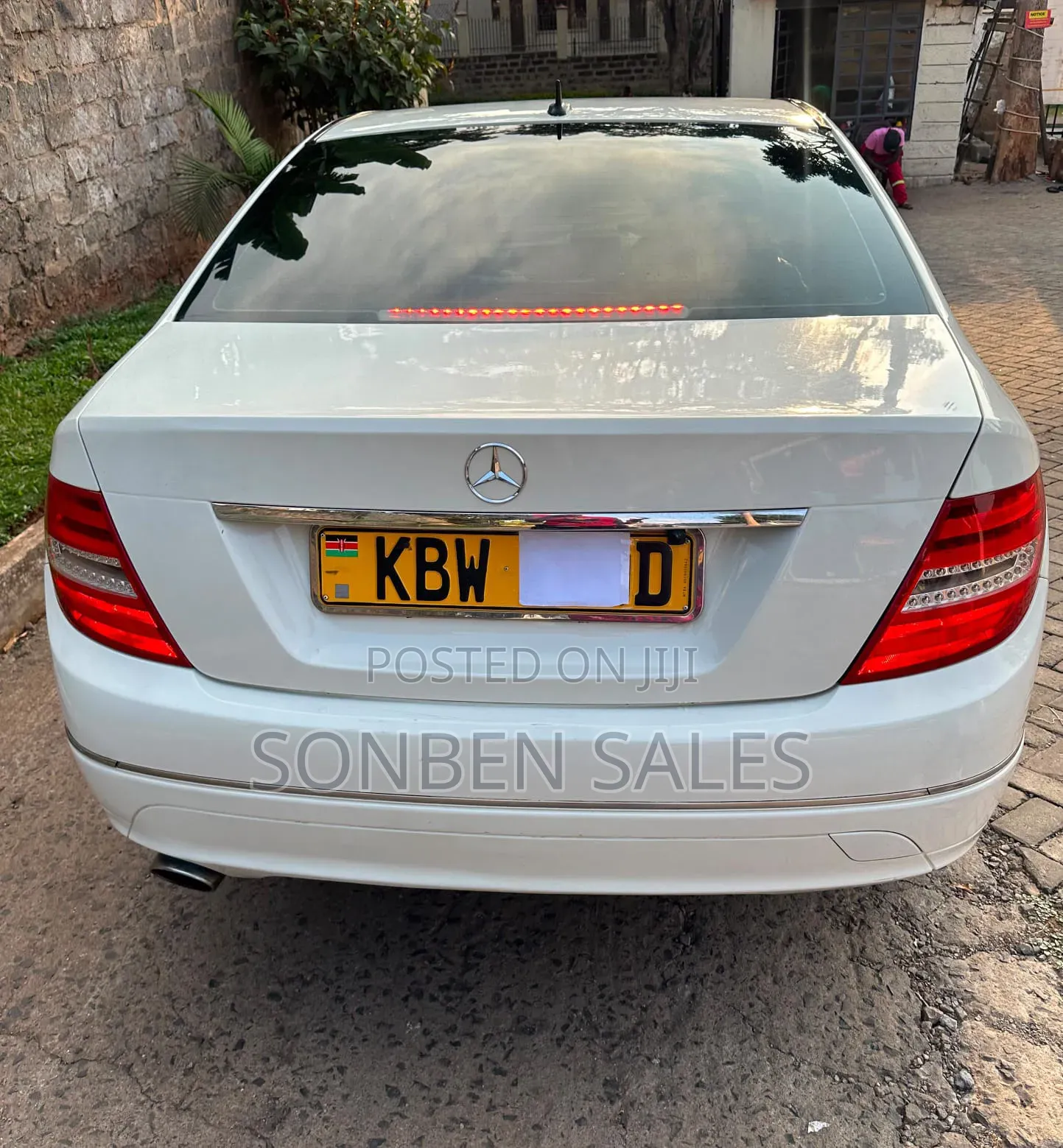 Mercedes-Benz C200 2008 White
