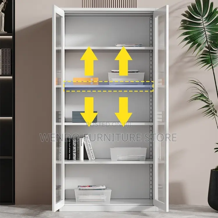 Office Cabinet; Two Doors Steel Supportive Office Cabinet