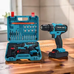 DIY-Friendly Workshop Main-One Cordless Drill With Free Drill Bits
