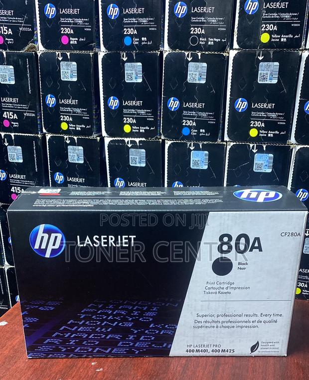 Durable HP 80A Black Toner Cartridge (CF280A)
