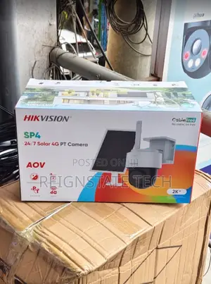 Hikvision 4G Simcard Solar PTZ Full Color Camera