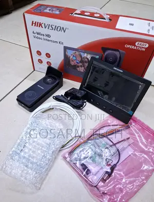 Video Intercom System Hikvision 4-Wire Video Door Phone