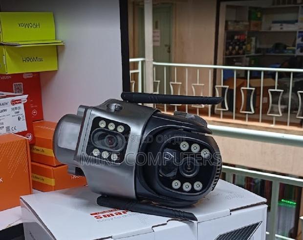 New Design 360 Degree Solar Powered CCTV Camera 10X Zoom