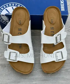 Soft Footbed Arizona Unisex Sandals Size 38-45