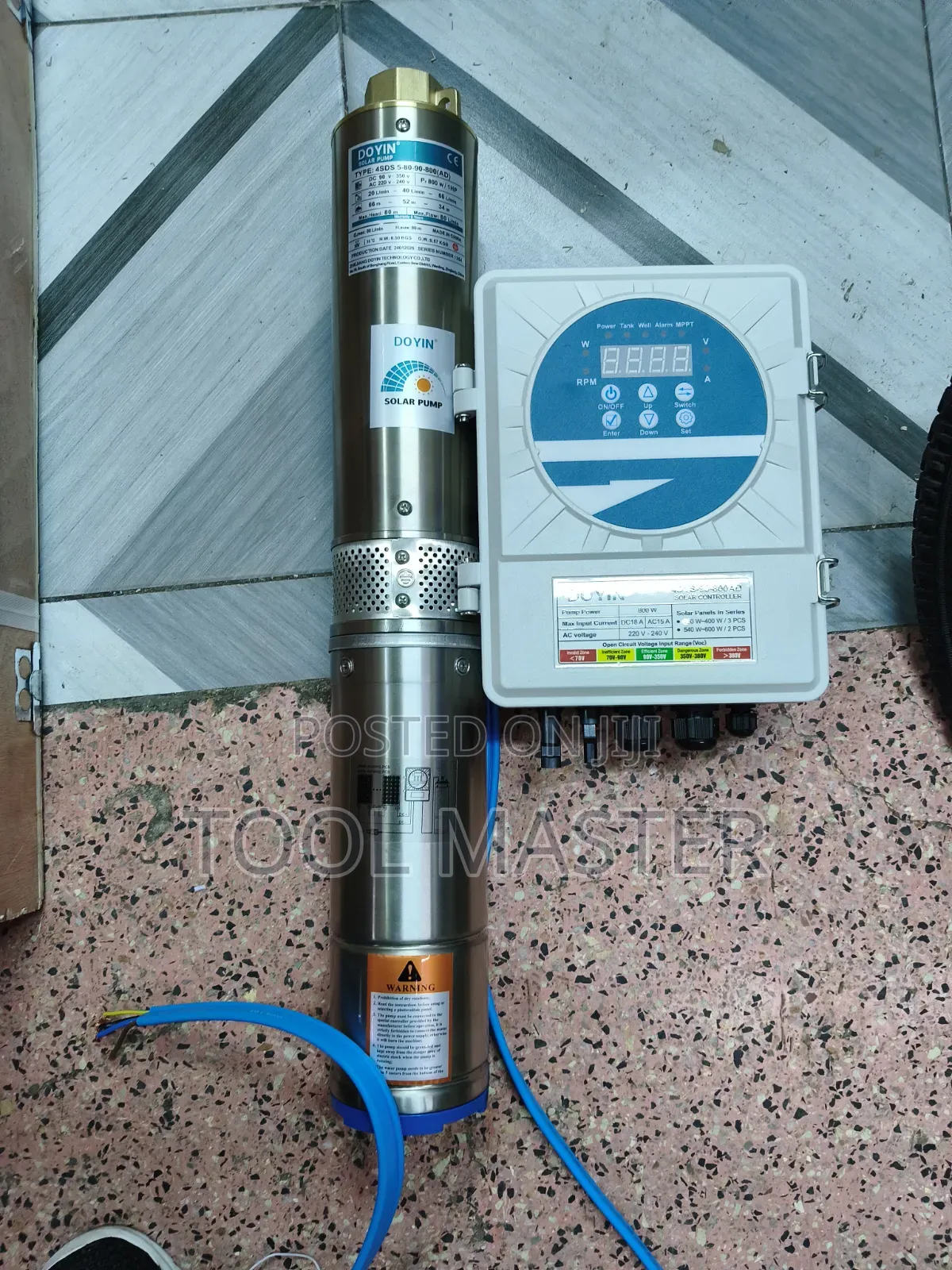 AC/Dc 80m Water Pump/Doyin AC/Dc Water Pump 80m Head