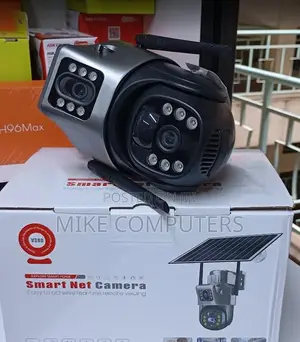 Solar Powered CCTV Camera 10X Zoom HD Intelligent Two-Way Audio