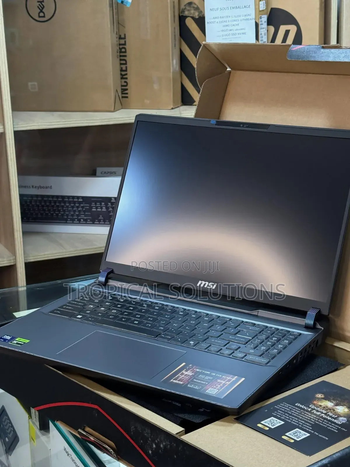New Laptop MSI Vector 16 HX AI A2XWIG 32GB Intel Core Ultra 9 SSD 1T