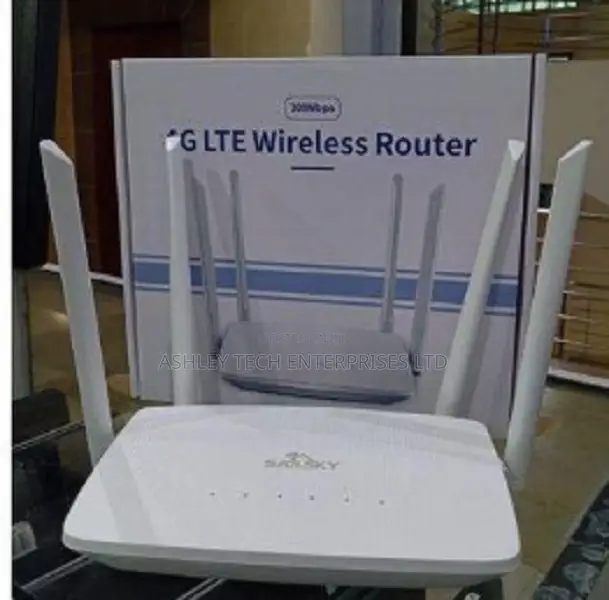 Sailsky 4G LTE Router With 4 Antennas – Strong Signal Coverage