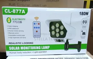 Solar Monitoring Lamp