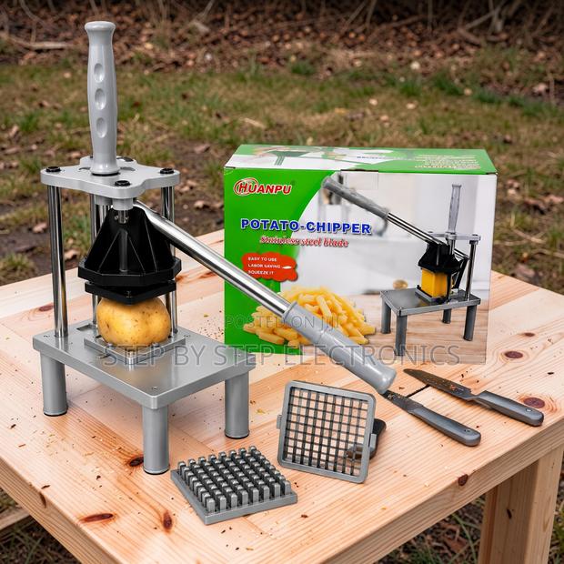 Ergonomic Handle Potato Chipper Vegetable Cutting Tool - thumbnail 2