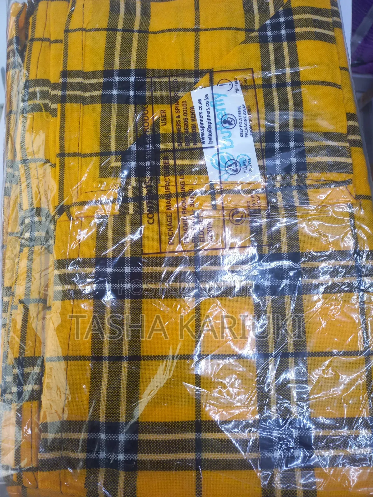 Soft Maasai Shuka Throw Blanket – Perfect for Home Travel