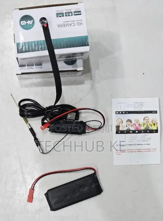 Mini Wifi(Pinhole)Camera - Full Hd 1080p Pinhole Lens, Hidden Security