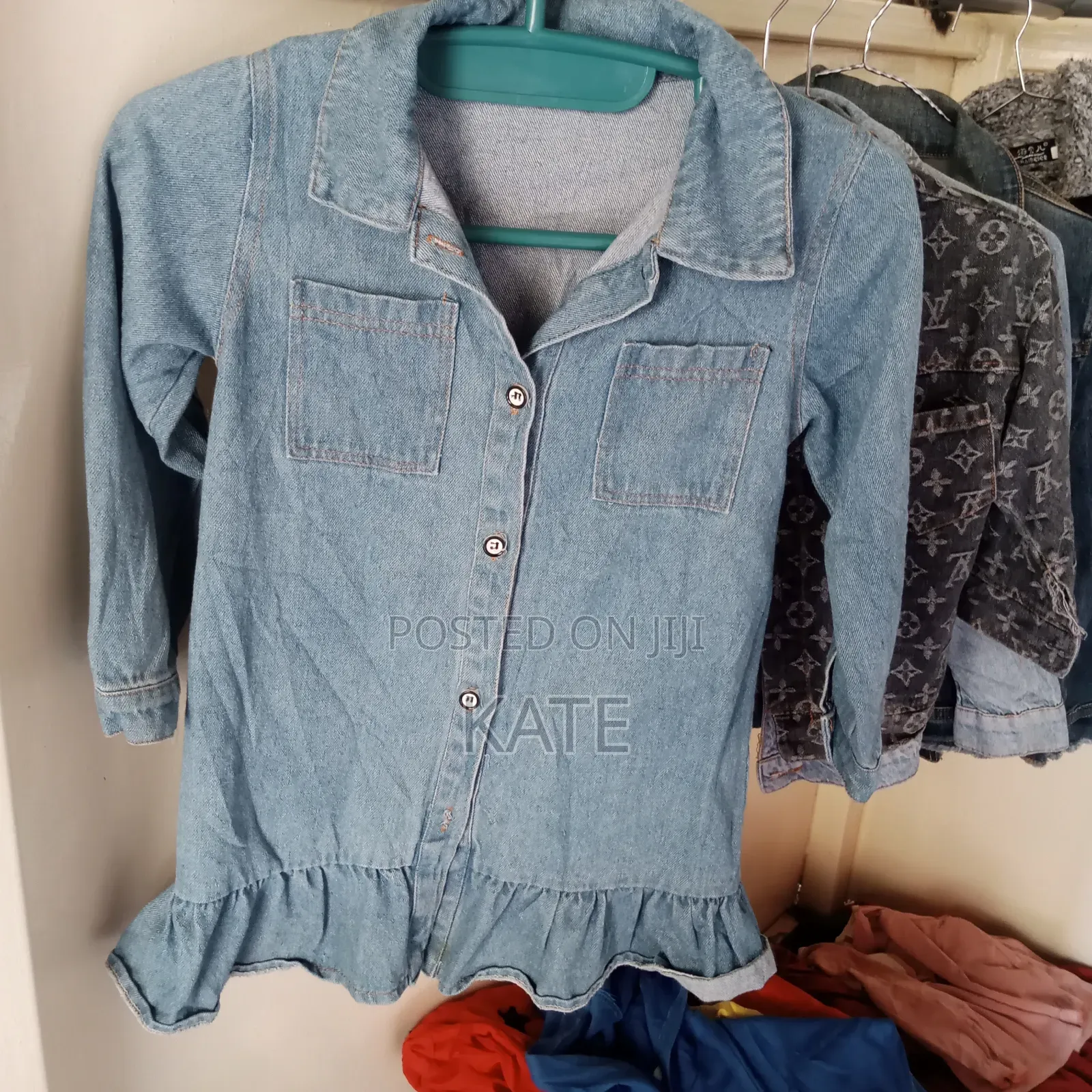 Kids Thrifted Denim Jackets