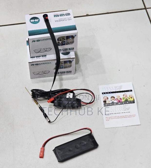Remote Access Pinhole Spy Wifi Hidden CCTV Camera 1080p Sensitive