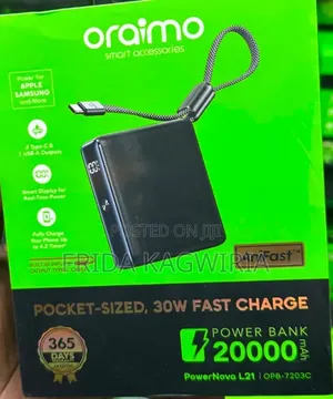 Oraimo Power Nova 20000 Mah Powerbank