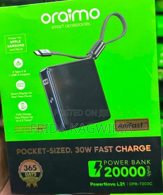 Oraimo Power Nova 20000 Mah Powerbank