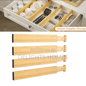Expandable Bamboo Drawer Dividers-Elk