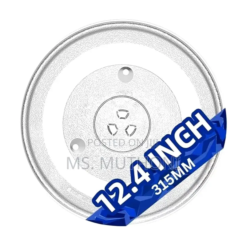 Microwave Turntable Glass Plate Measures 12.4 Inches (315 Mm/31.5 Cm)
