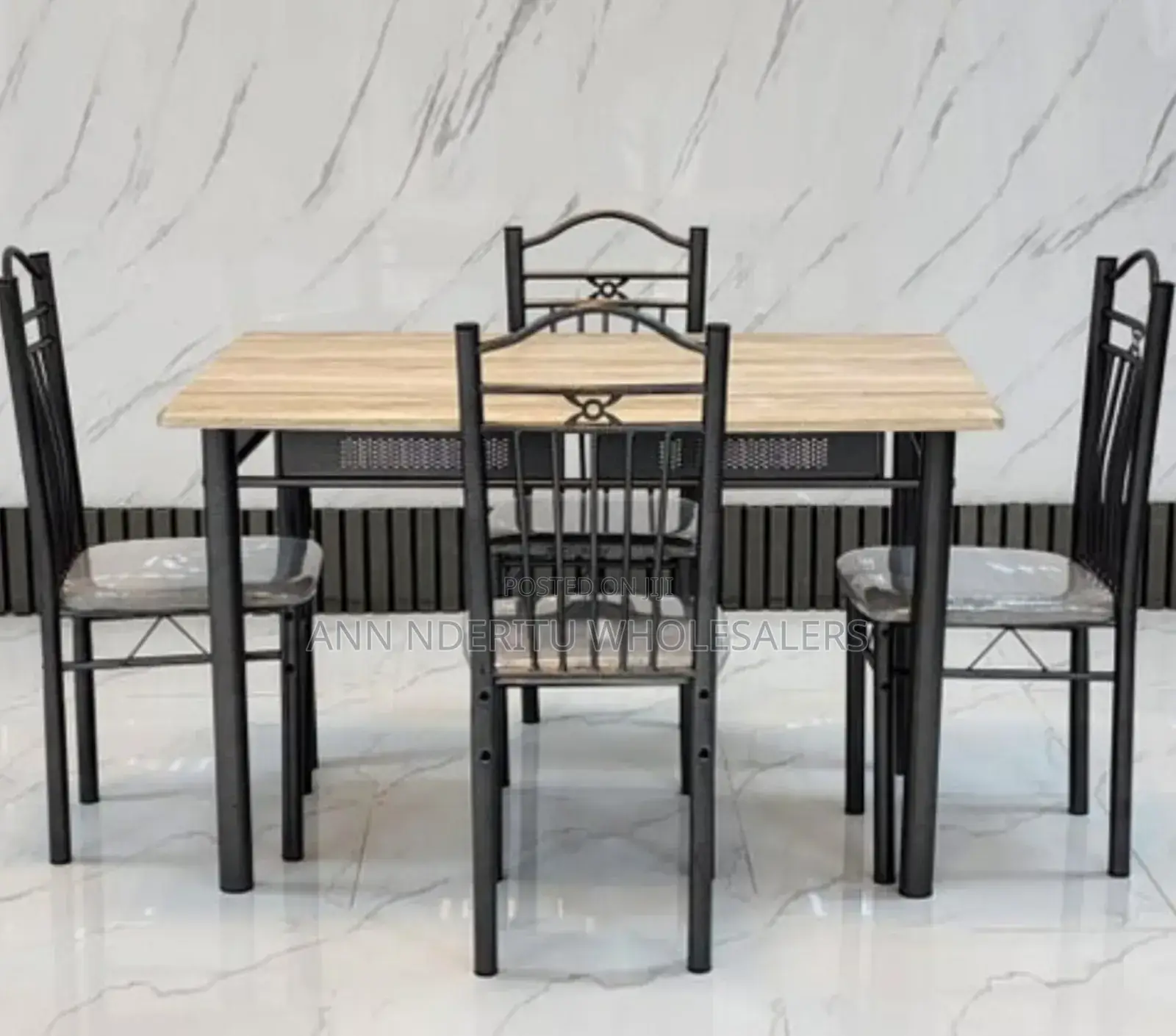 Assembled New 6 Sitter Dinning Table
