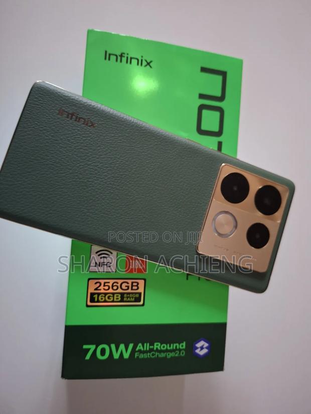 Infinix Note 40 Pro 5G 256 GB Green - thumbnail 2