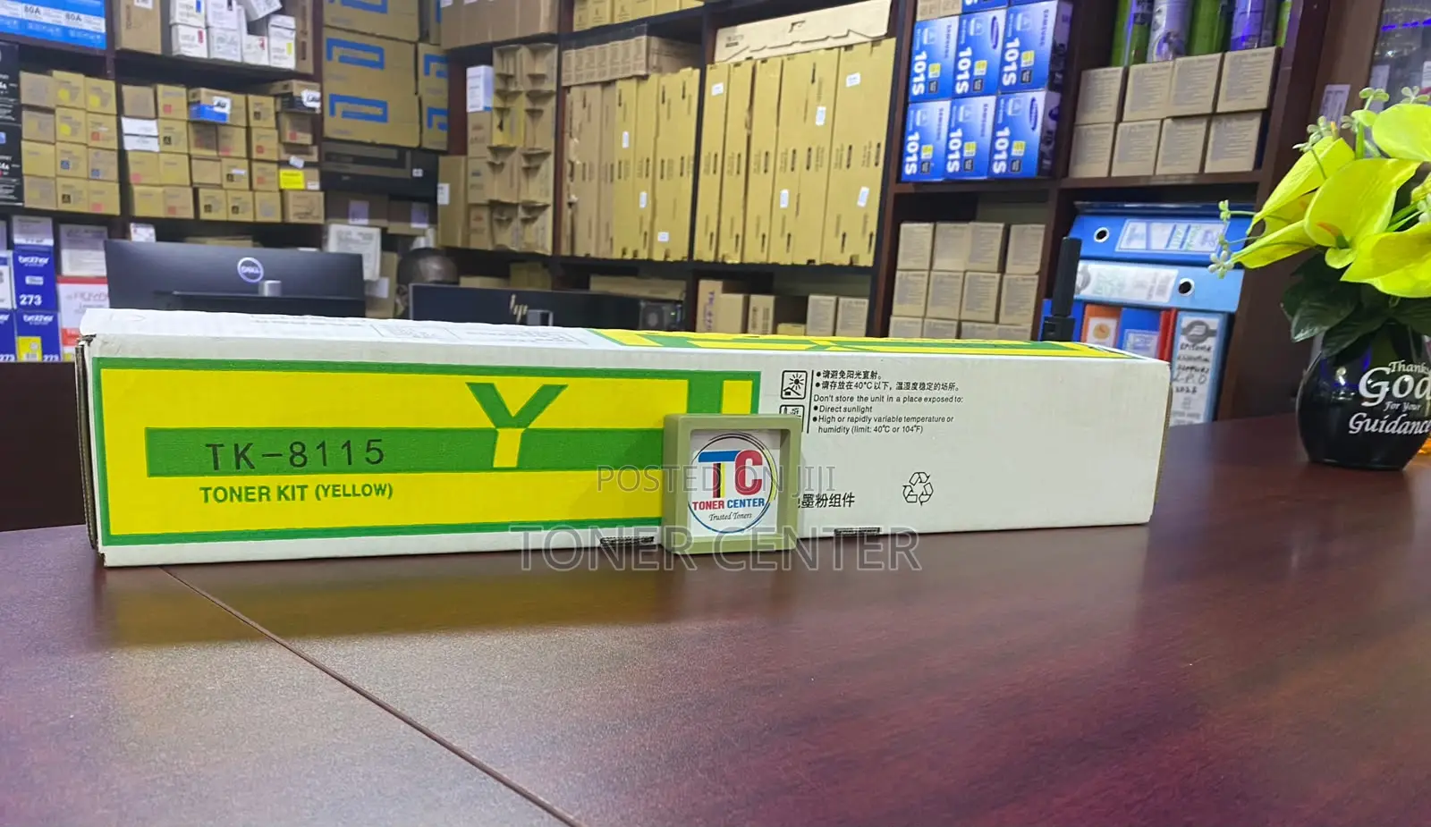 Genuine Kyocera TK-8115 Yellow Toner – Vivid, Consistent Colour Prints