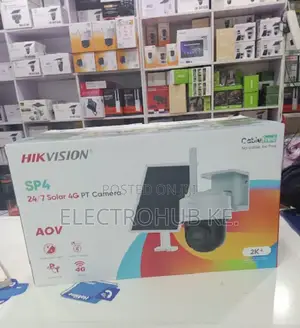 Hikvision SP4 4G Solar Powered Security Camera