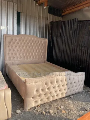 Fabric Beds With Ottoman