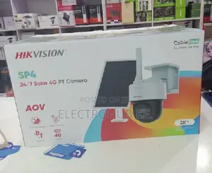 Hikvision 4G Solar PT Camera Remote Monitoring