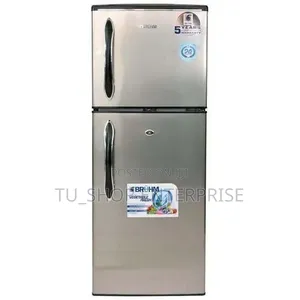 Bruhm 120L Double Door Refrigerator – Energy-Efficient Compact Fridge