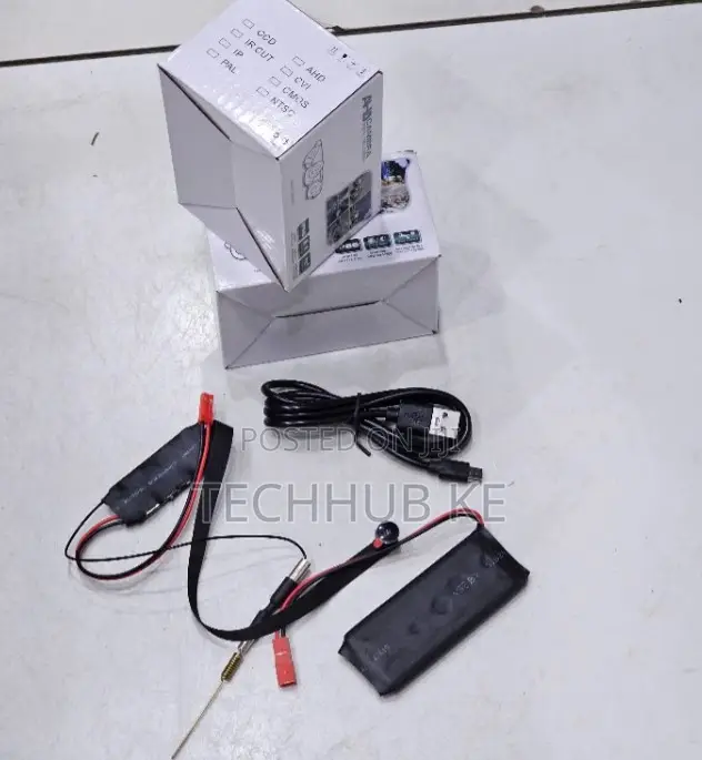 Wifi Hd Pinhole Camera-Discreet Security Mobile Monitoring Device