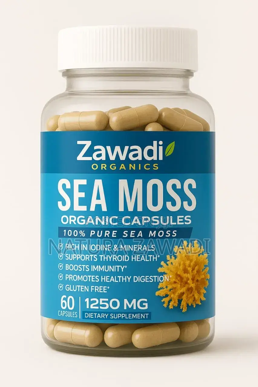 Organic Seamoss Capsules (60 Capsules)