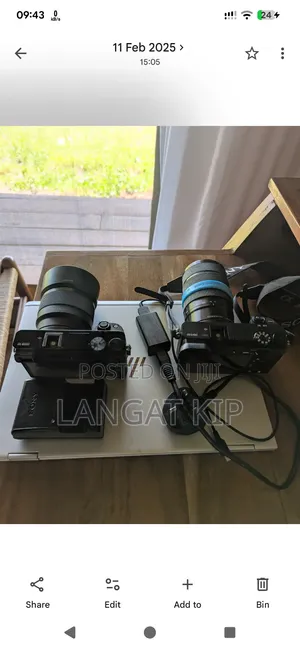 SONY A6000 Mirrorless Camera With 19mm 55-210mm