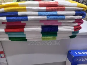 Premium Striped Cabana Beach Towel – 90 × 165 Cm