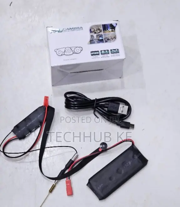 Mini Covert Pinhole Camera With Motion Detection