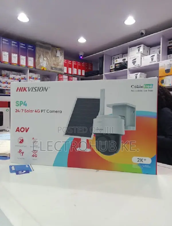 Hikvision SP4 Smart 4G Solar Security Camera