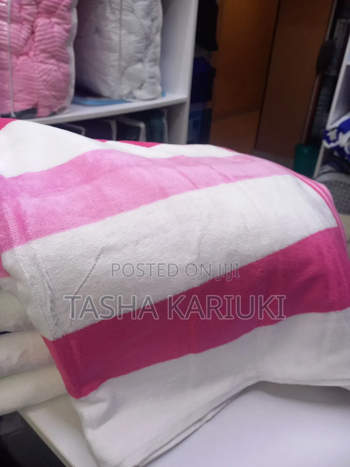 Soft Cotton Striped Cabana Towel for Beach Swimming