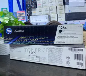 Genuine HP 126A (CE310A) Black Toner – Sharp, Consistent Prints