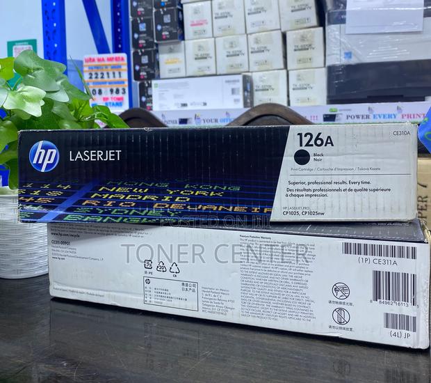 Genuine HP 126A (CE310A) Black Toner – Sharp, Consistent Prints - main view